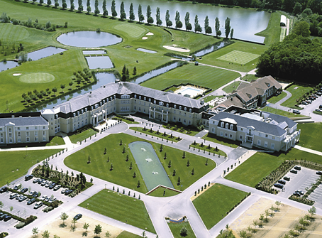 Vista aérea del Club du Lys Chantilly